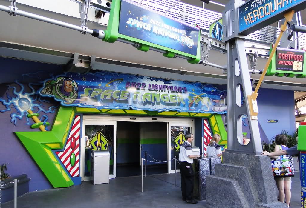 Buzz Lightyear Space Ranger Spin Sign