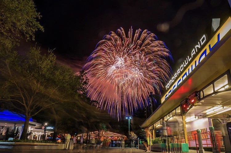Tomorrowland Fireworks