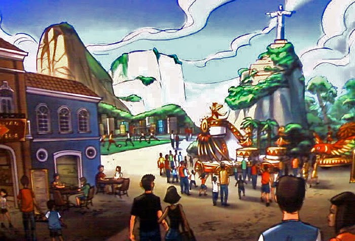 Brazil Promo Art Epcot