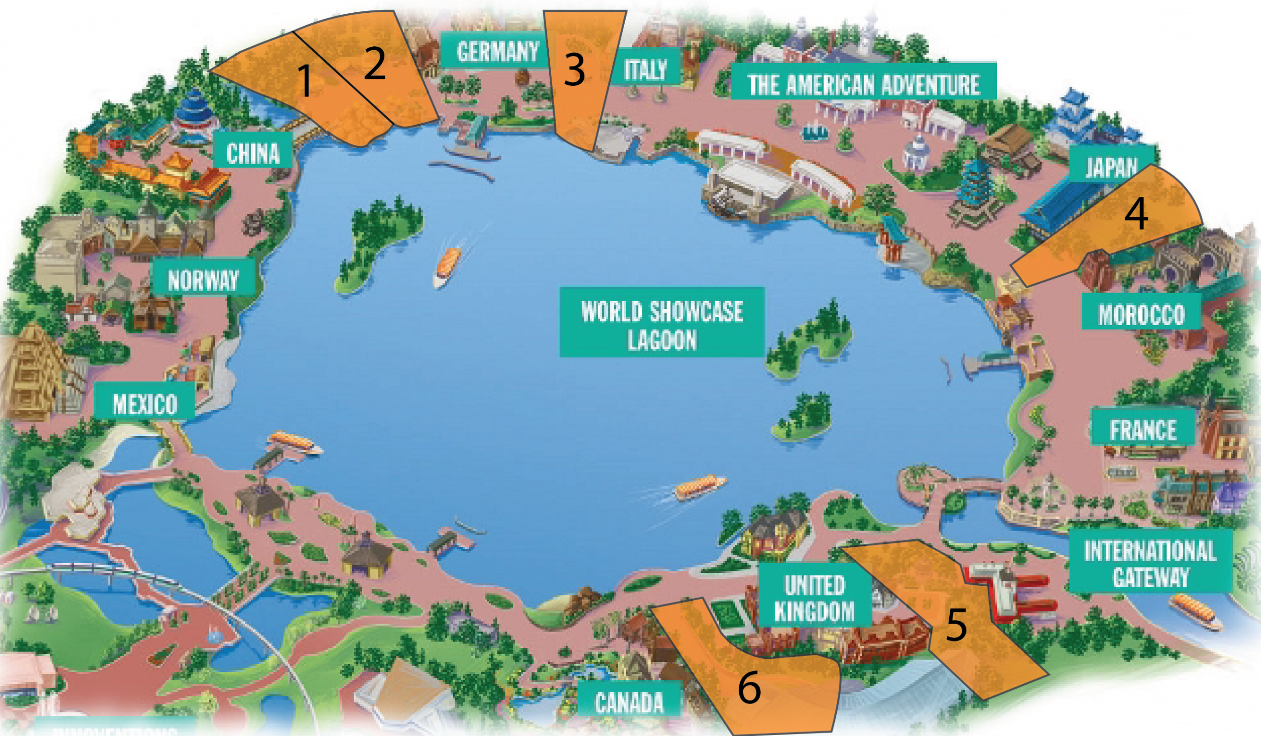 World Showcase Future Countries Epcot