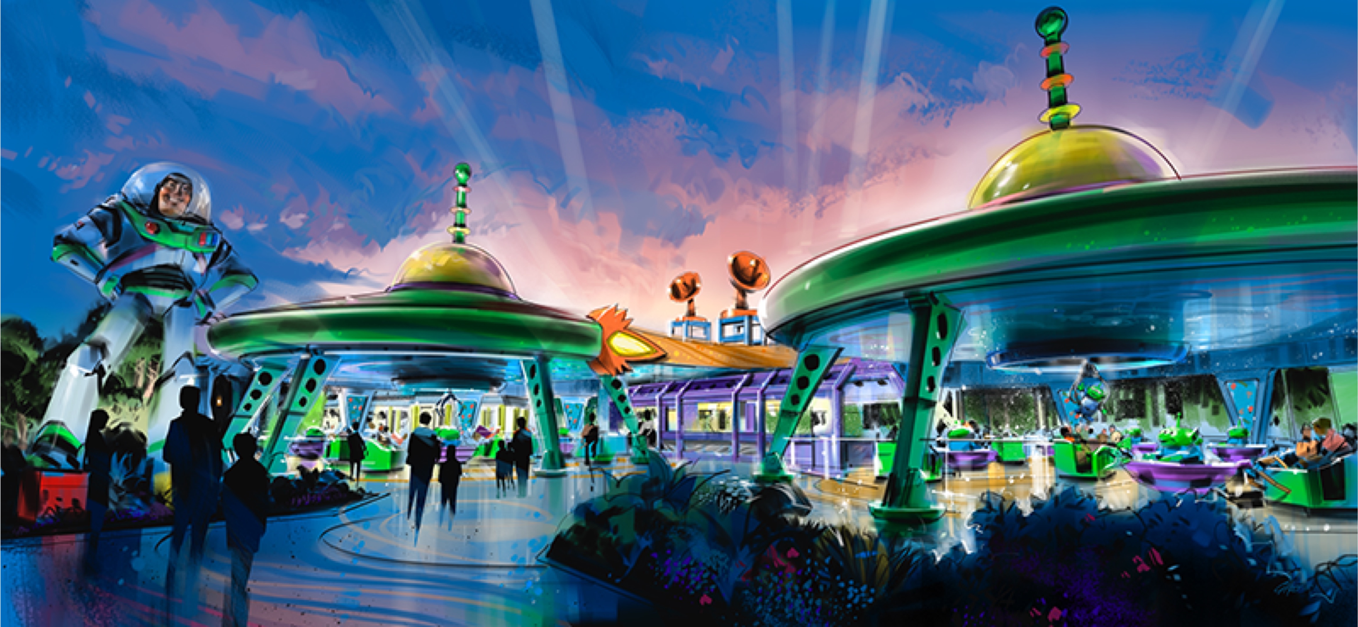 Incredible Summer - Toy Story Land Swirling Saucers