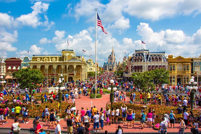 Main Street USA Secrets - Red Sidewalks