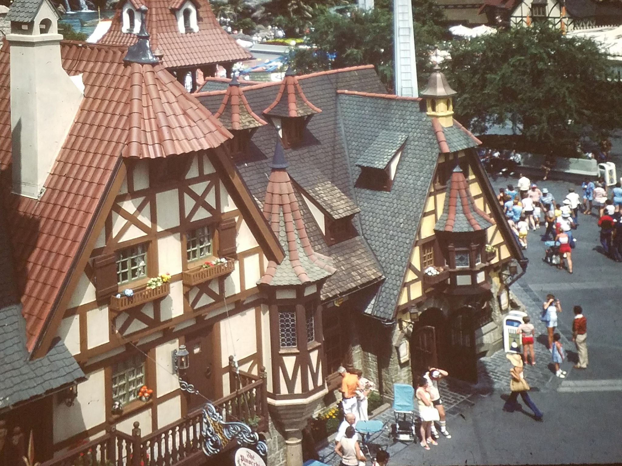 Fantasyland from Skyway