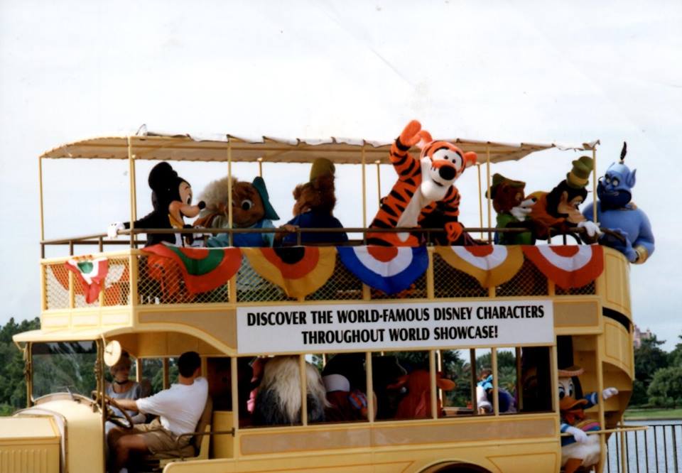 Epcot Character Bus