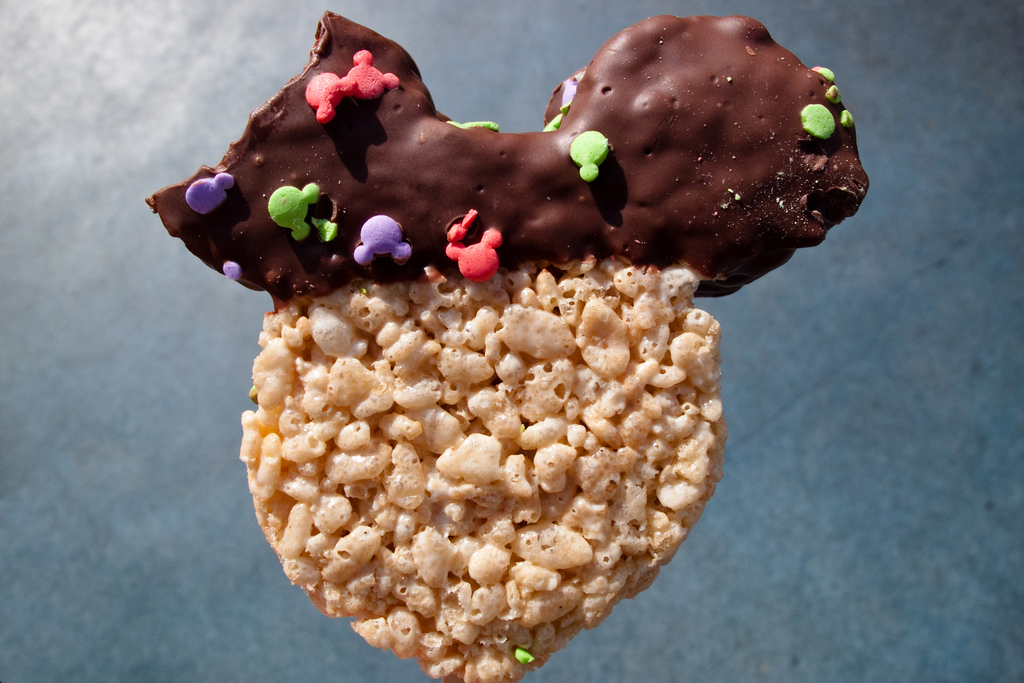 Mickey-Shaped Food - Rice Krispie