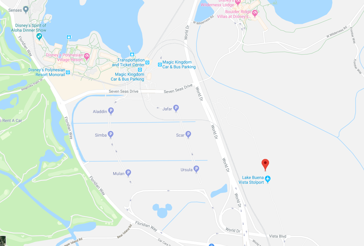 Lake Buena Vista STOLport google maps