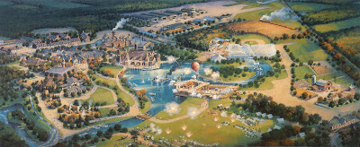 Rendering of Disney's America