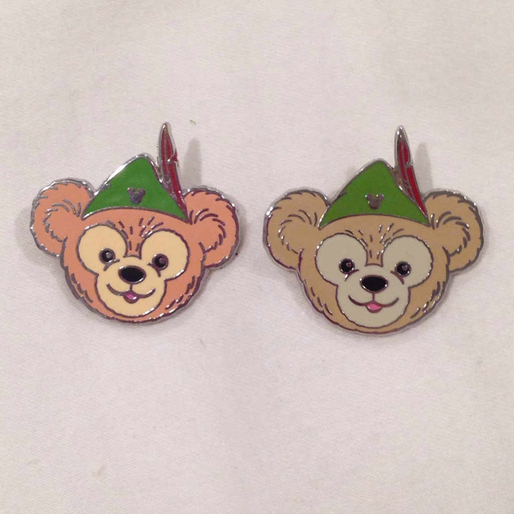 Fake Disney Pin with Colors