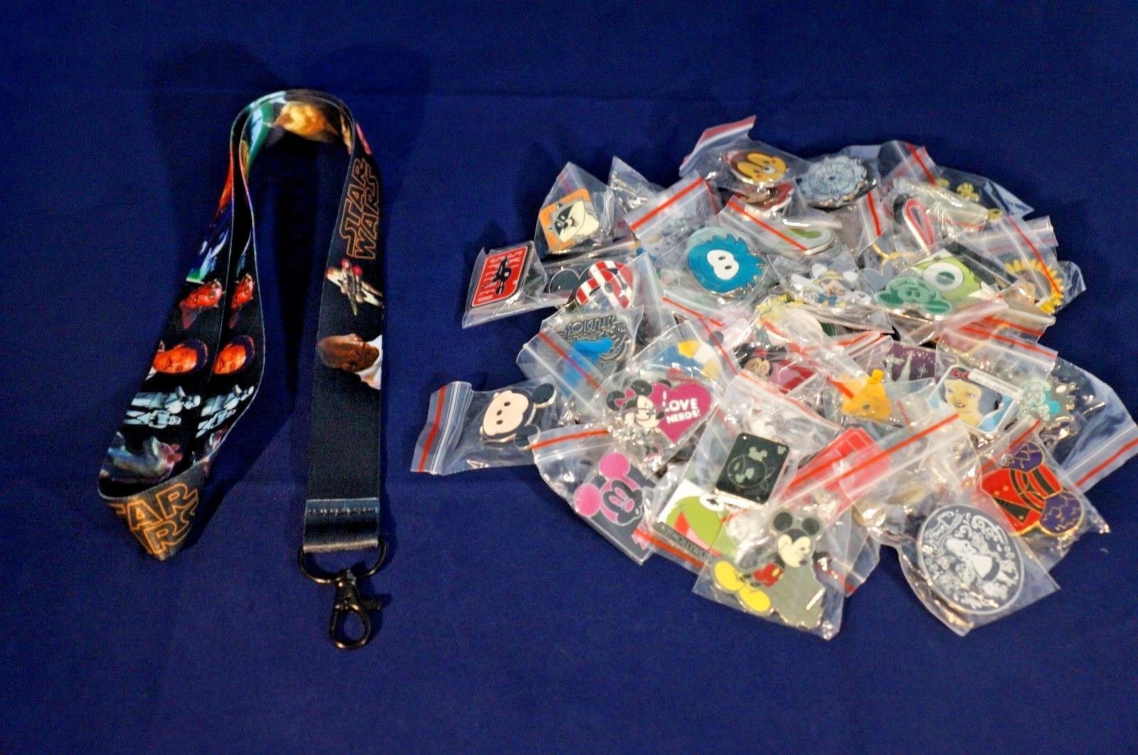 Fake Disney Pins in Bags
