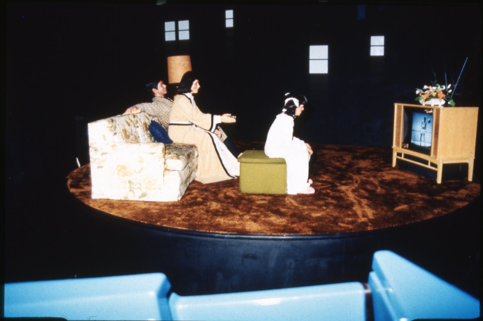 Spaceship Eearth Family TV Scene