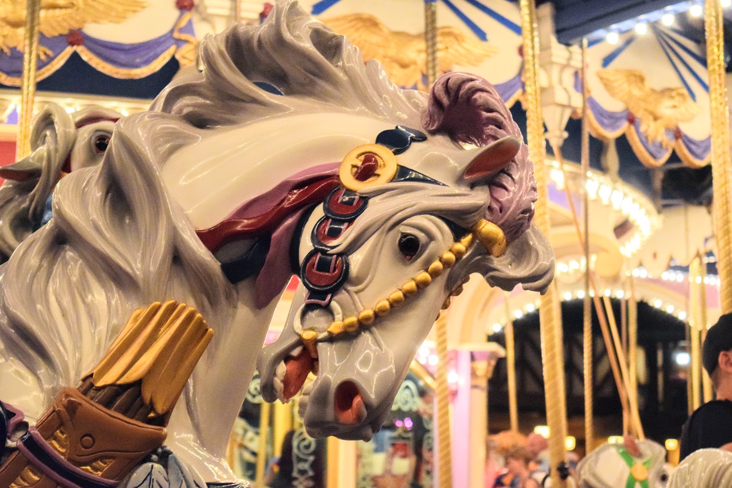 Prince Charming Carousel Horse