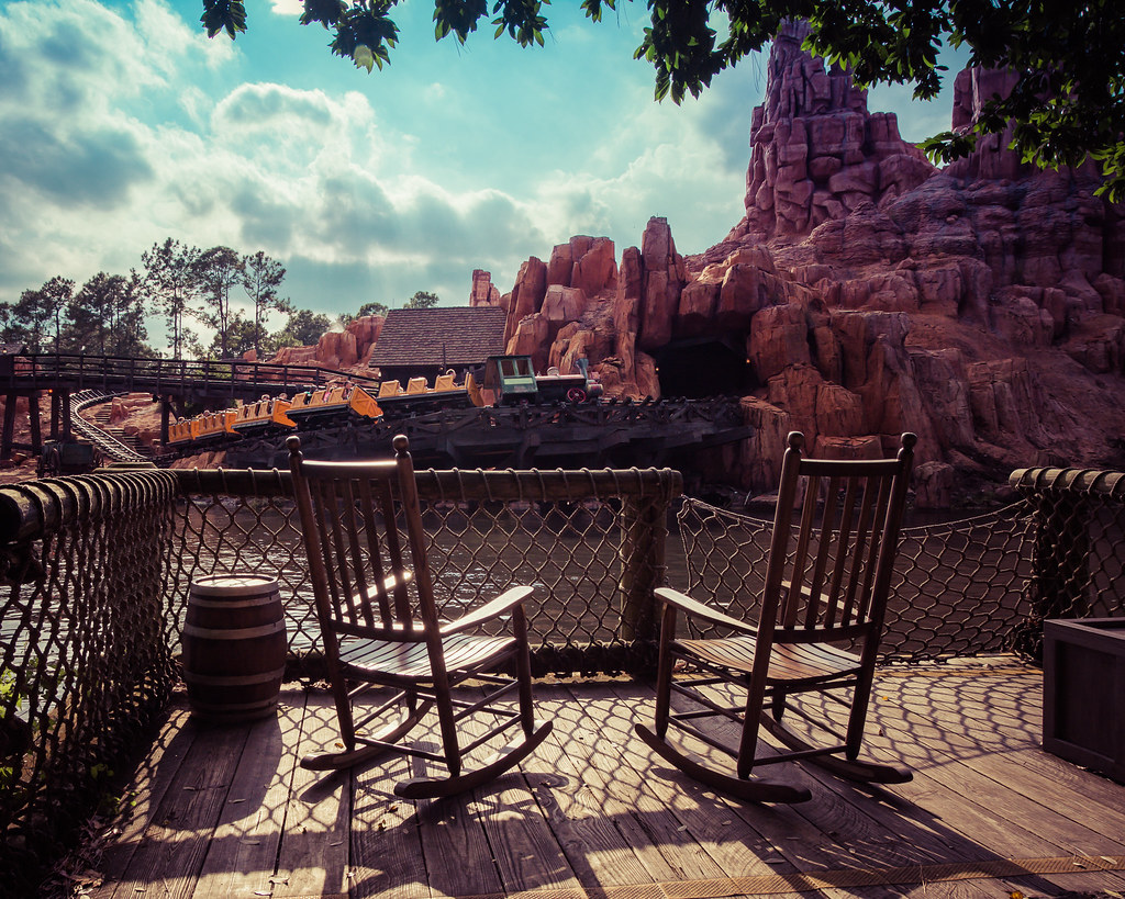 Rocking Chairs at Tom Sawyers Island
