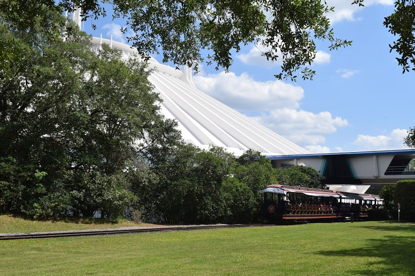 Walkway Between Tomorrowland and Storybook Circus