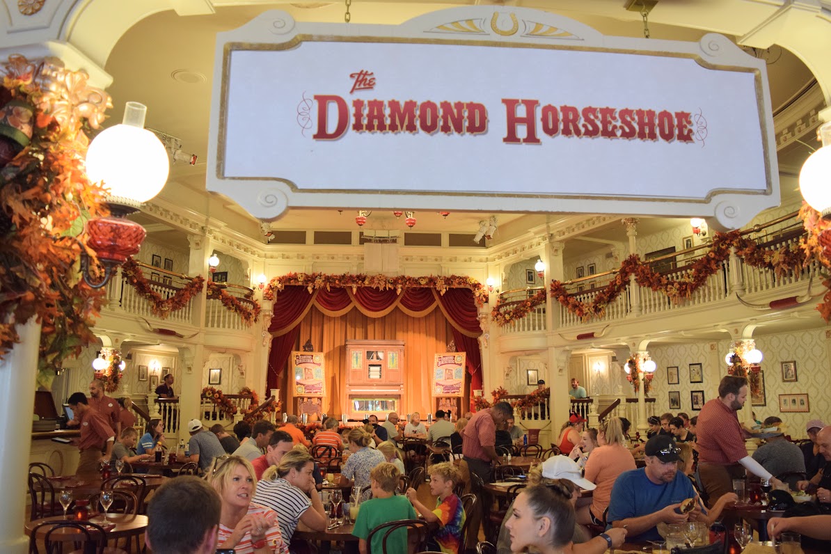Diamond Horseshoe Revue Seating