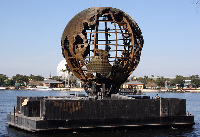 IllumiNations Globe in the daytime