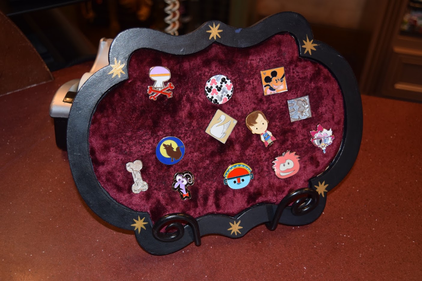New Orleans Square pin board