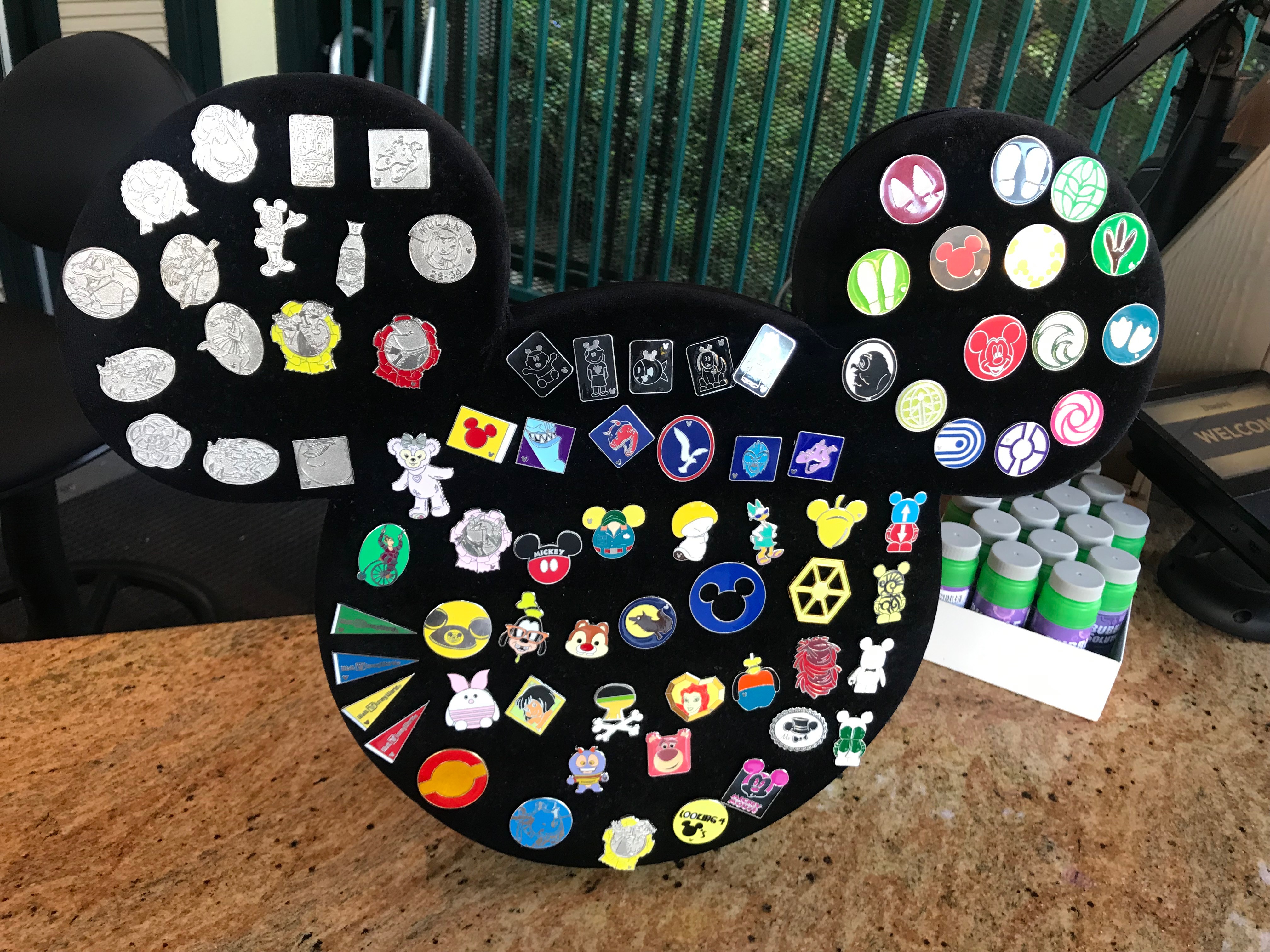 Pin Board Outside Disneyland