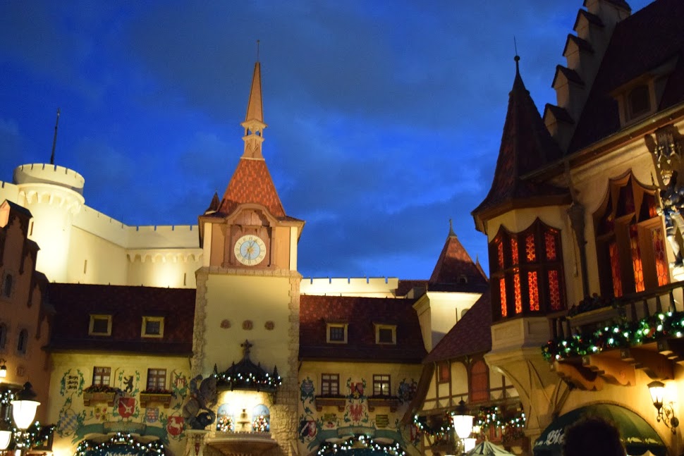 Germany Epcot at night