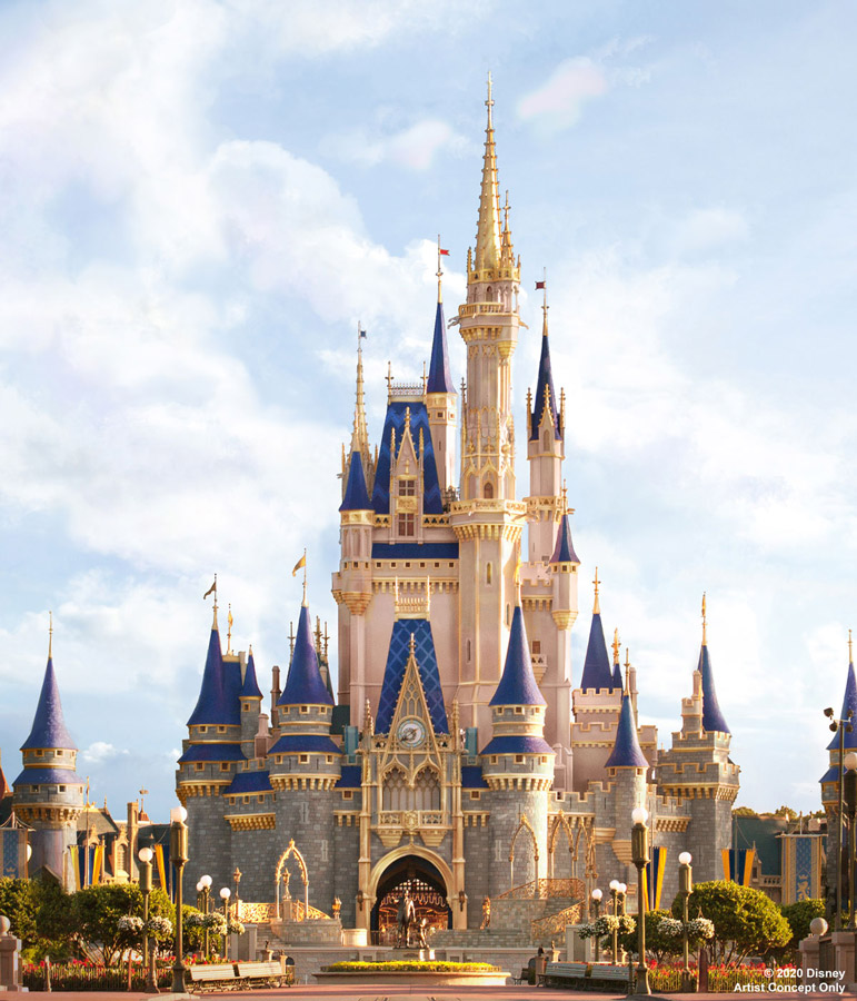 Cinderella Castle Makeover