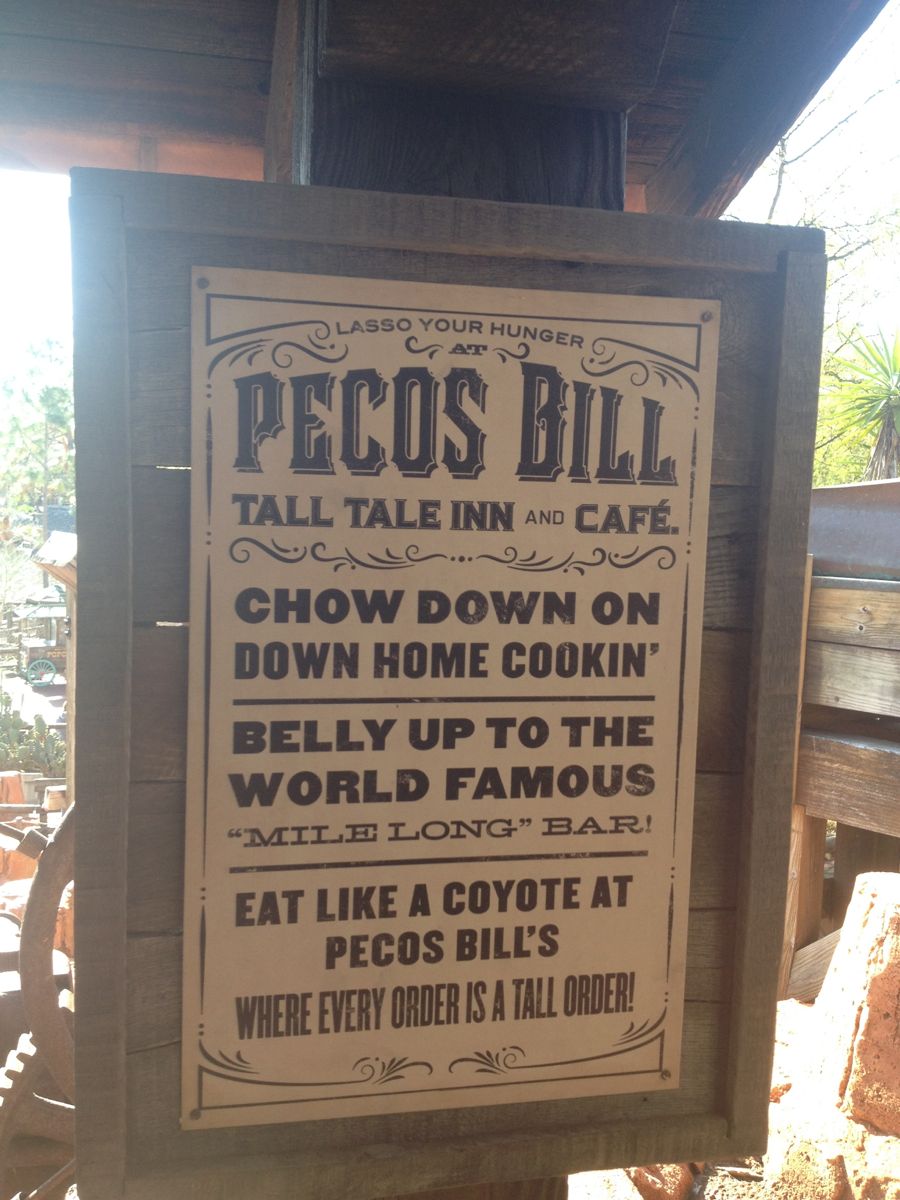 Mile Long Bar sign