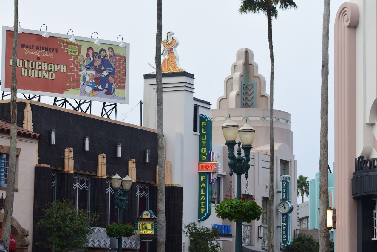 Billboard on Hollywood Boulevard Disney