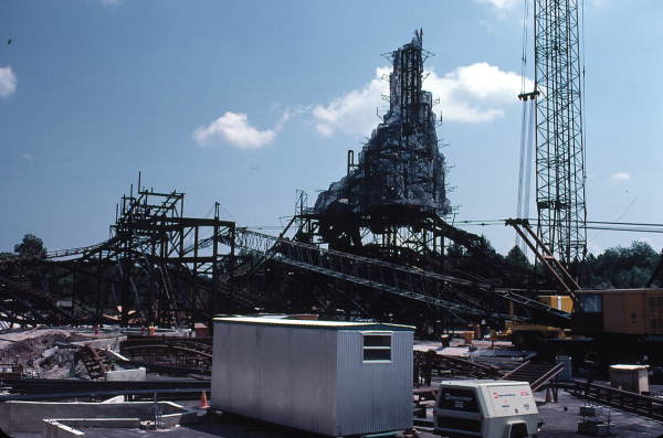 Thunder Mountain under construction