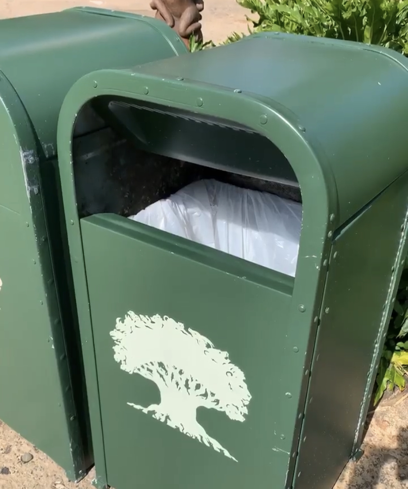 Disney Trash Cans COVID
